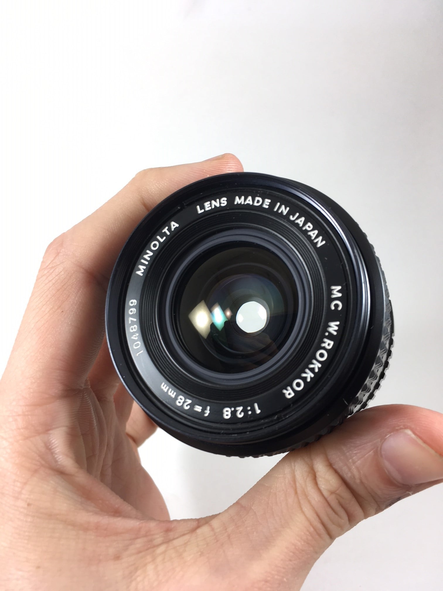 Minolta XG2 & Rokkor 28mm 2.8