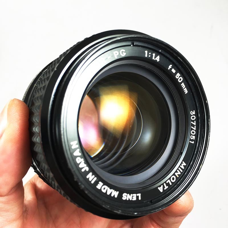 Minolta XG9 & 50mm 1.4