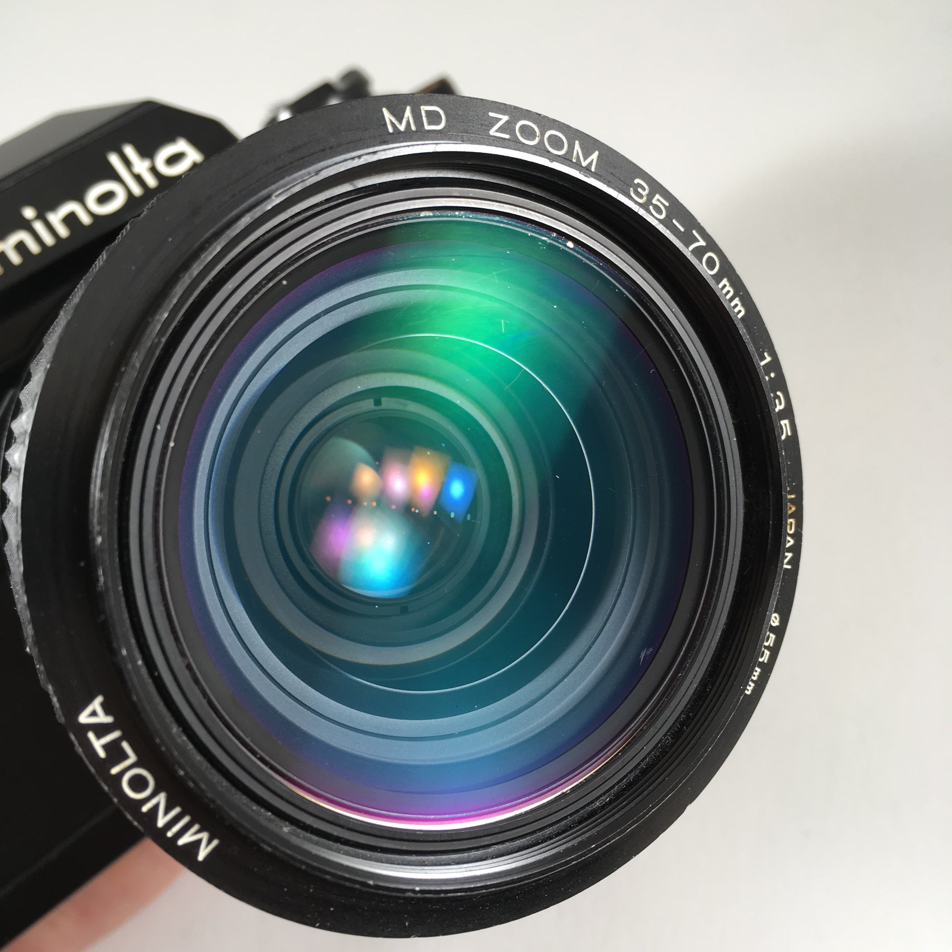 Minolta XG9 Noir & Minolta 35-70mm 3.5