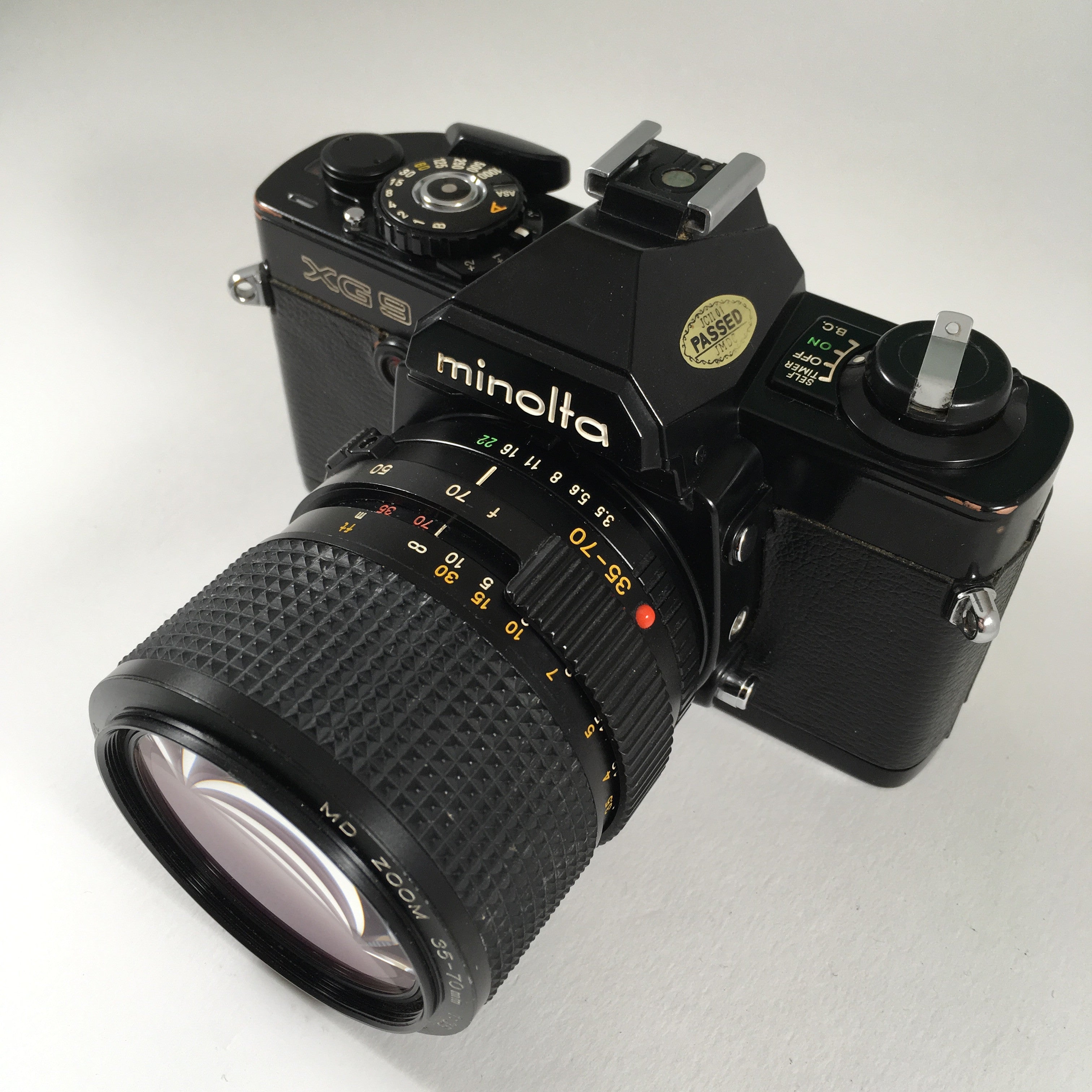 Minolta XG9 Noir & Minolta 35-70mm 3.5