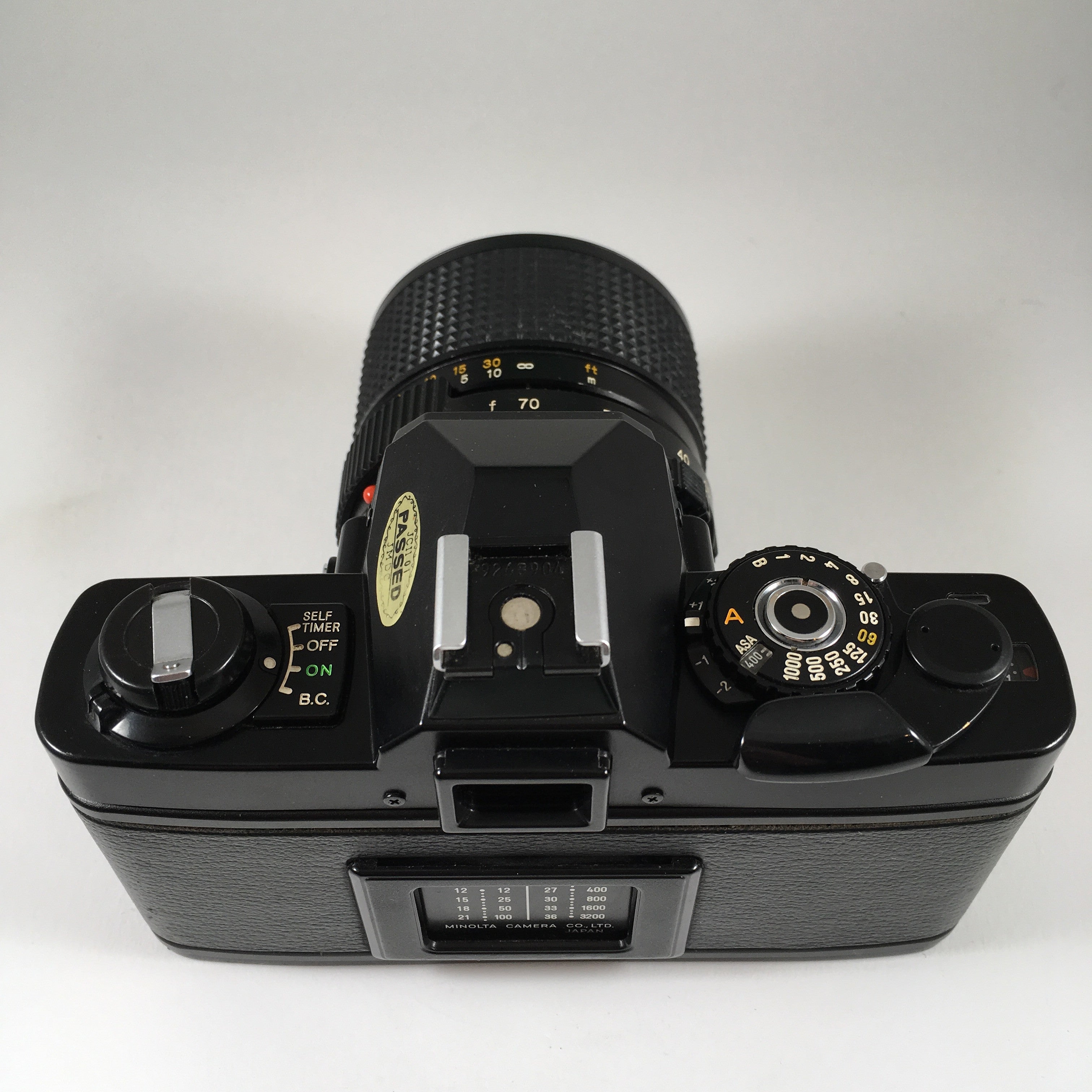 Minolta XG9 Noir & Minolta 35-70mm 3.5