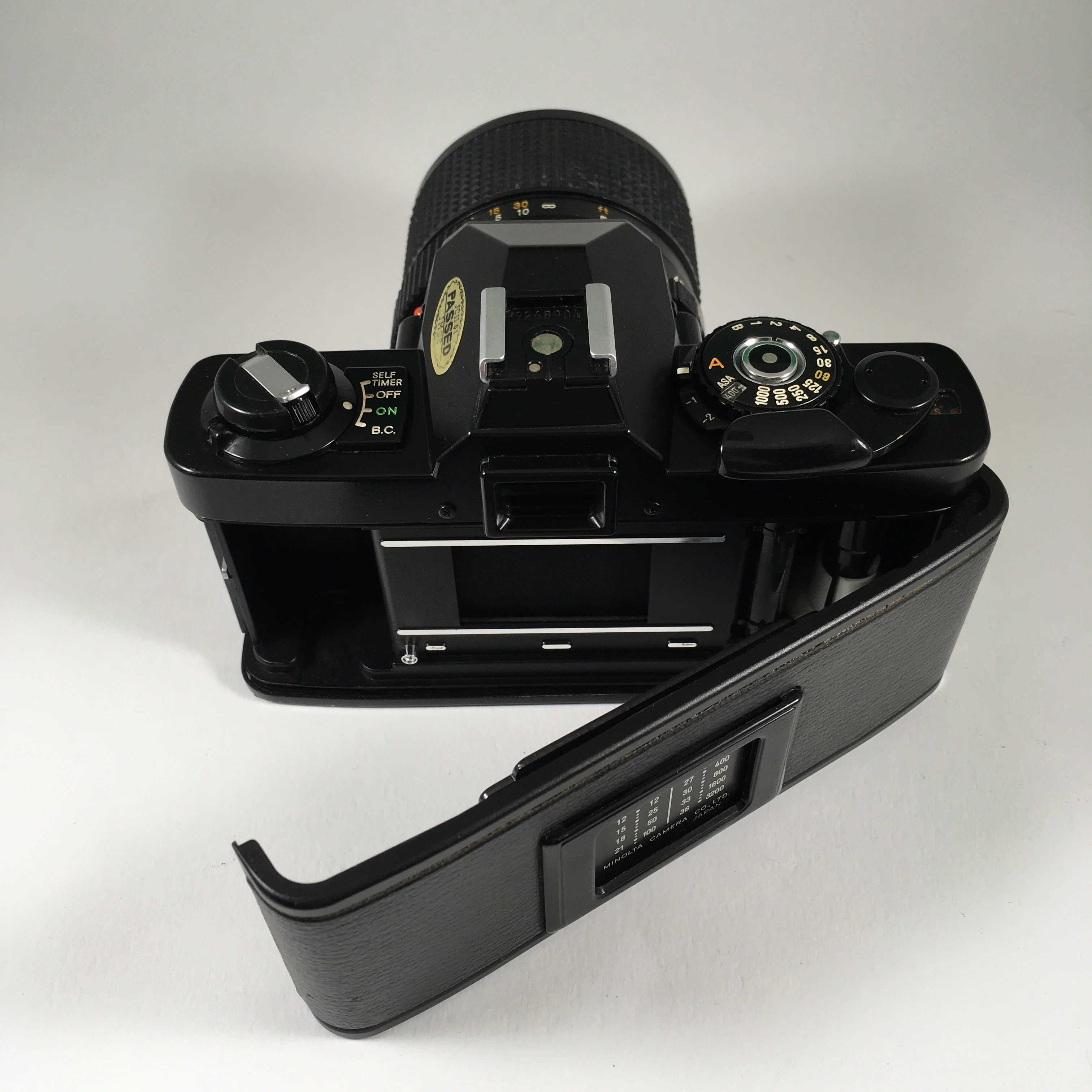 Minolta XG9 Noir & Minolta 35-70mm 3.5