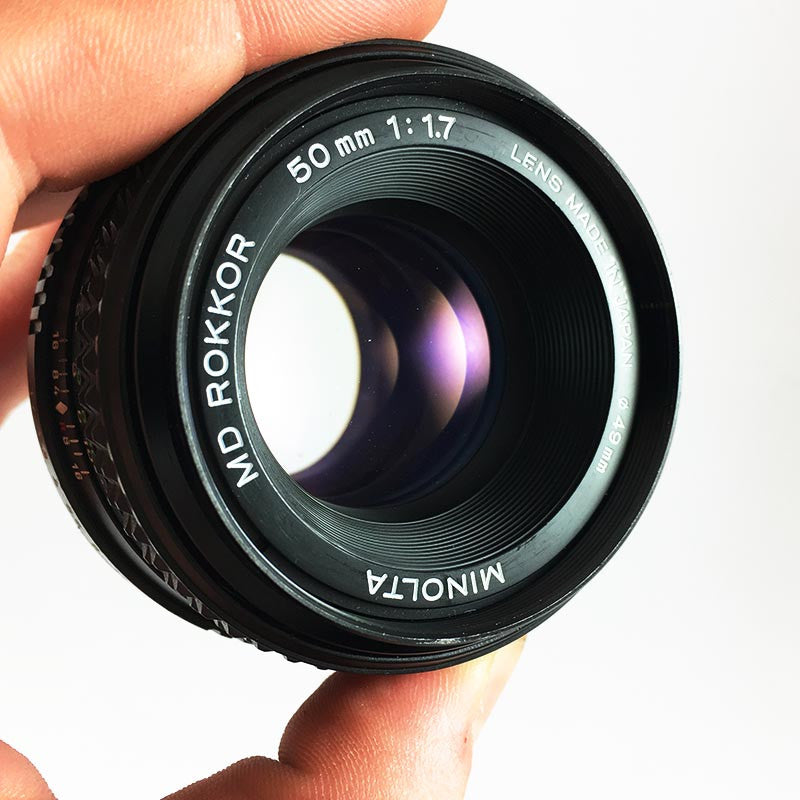 Minolta XG9 & Rokkor 50mm 1.7