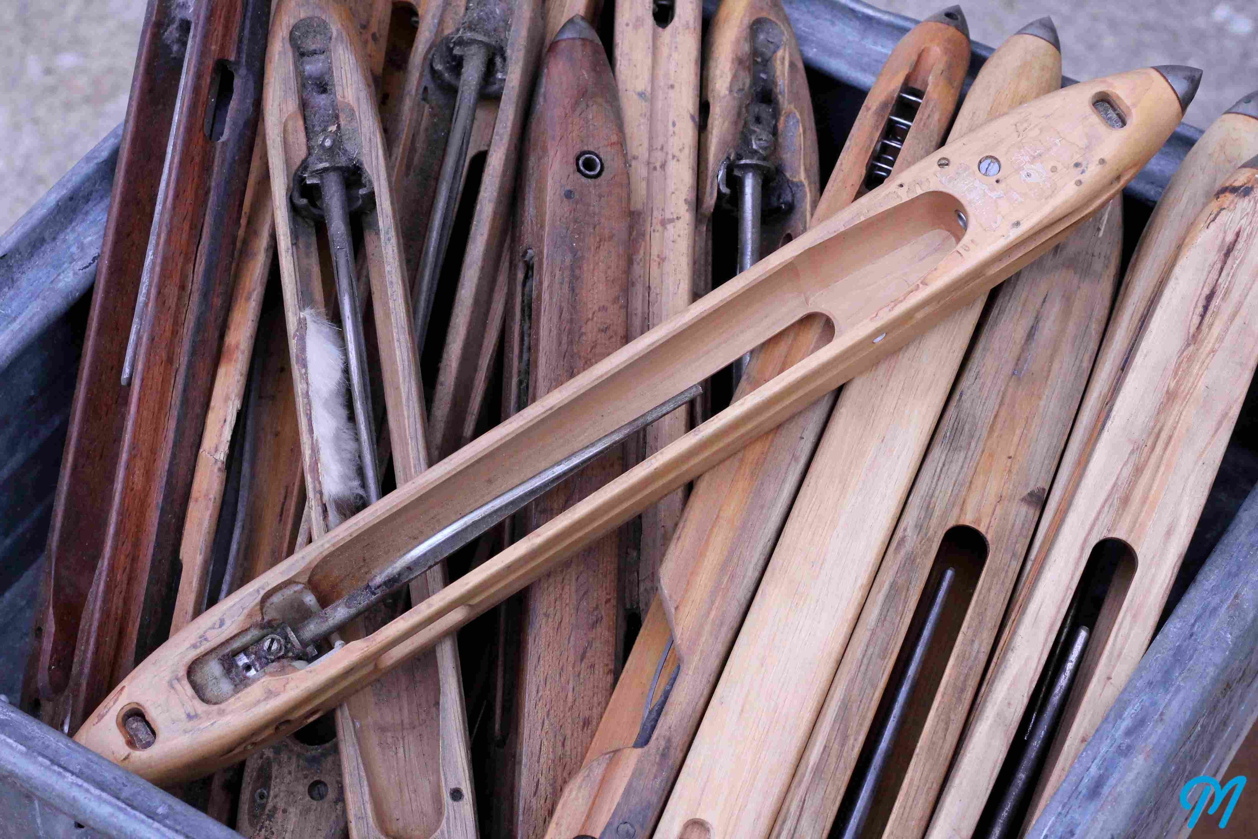 navette ancienne bois métal filature vintage 1900 1930 décoration mode