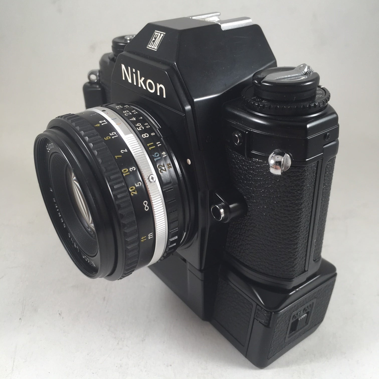 Nikon EM MDE & Series E 50mm 1.8