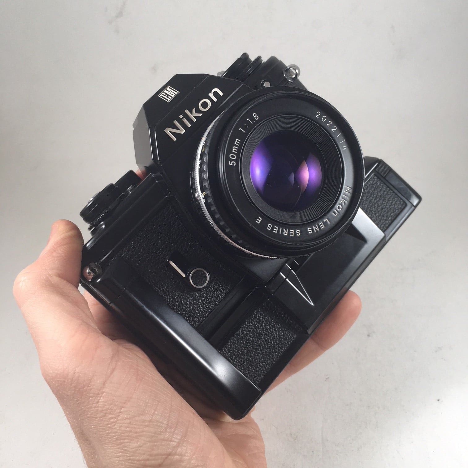 Nikon EM MDE & Series E 50mm 1.8