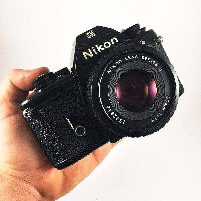 Nikon EM & Series E 50mm 1.8