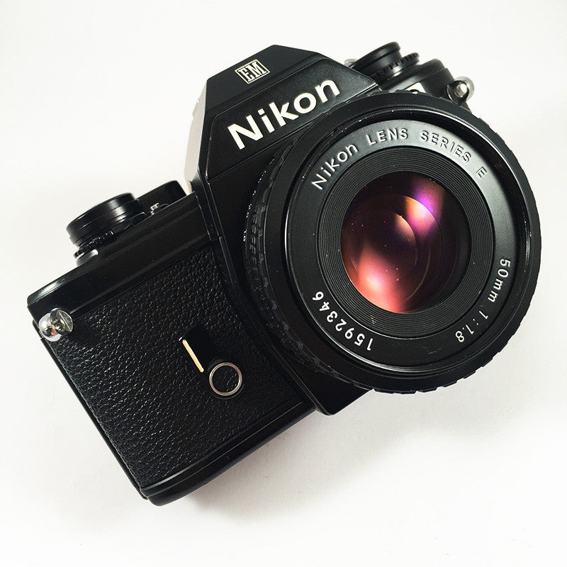 Nikon EM & Series E 50mm 1.8