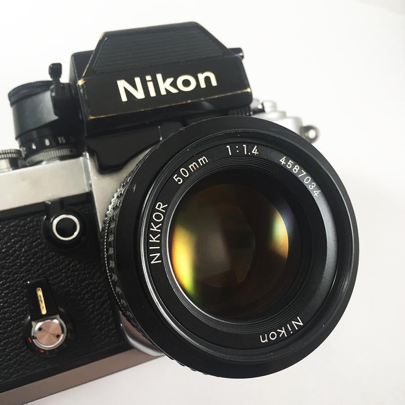 Nikon F2 Prisme DP-1 & 50mm 1.4