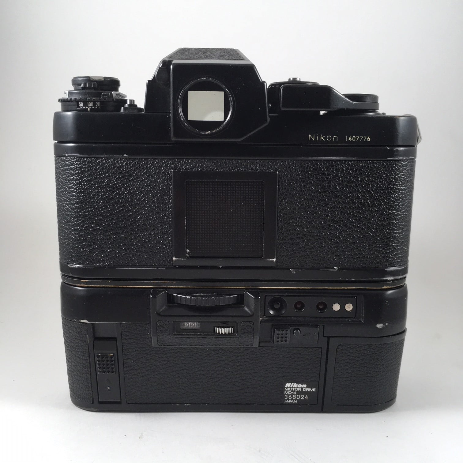 nikon f3 noir nikkor 50mm 2 appareil argentique ancien reflex motor drive md4