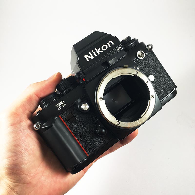 nikon f3 noir appareil argentique ancien reflex motor drive md4 prisme hp