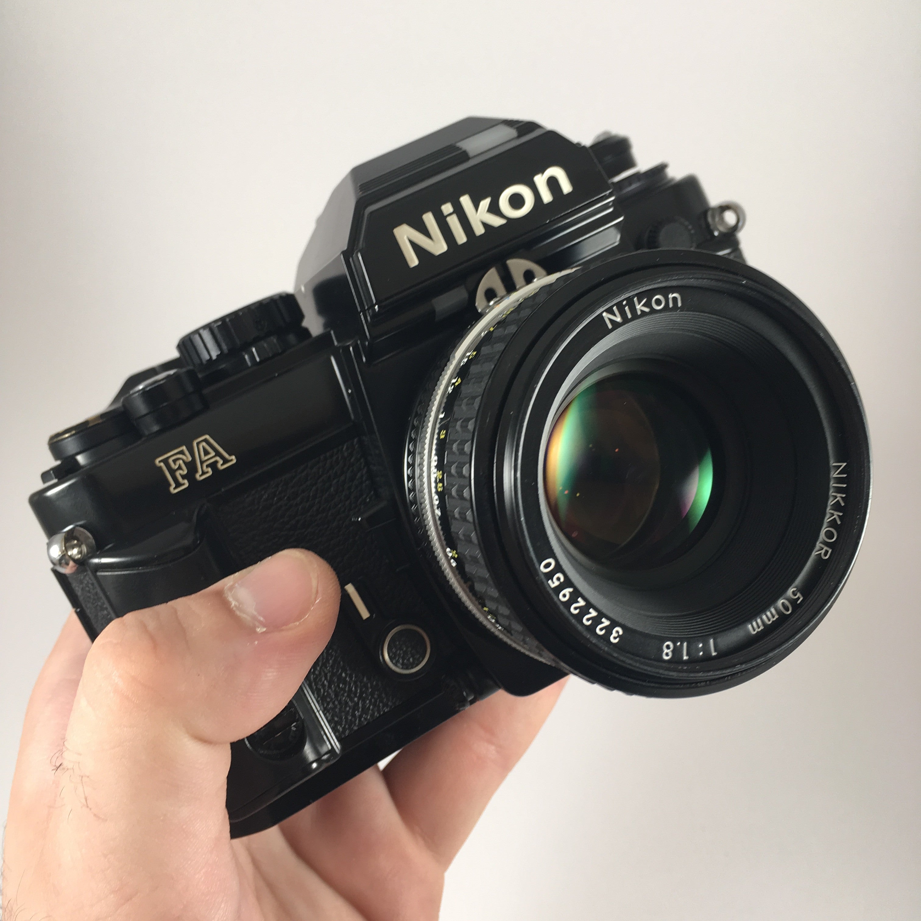 Nikon FA Noir & Nikkor 50mm 1.8