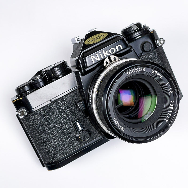 nikon fe noir 50mm 1.8 nikkor argentique film pellicule photo photographie 24x35 135 35mm reflex nikkor
