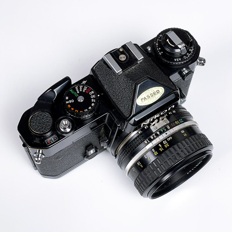 nikon fe noir 50mm 1.8 nikkor argentique film pellicule photo photographie 24x35 135 35mm reflex nikkor