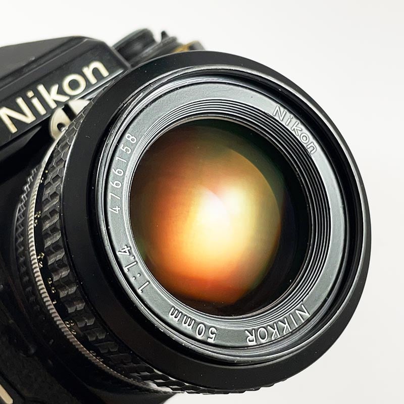 Nikon FE Noir & 50mm 1.4