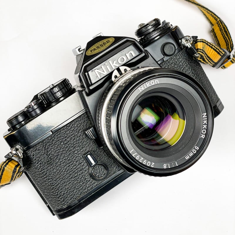 Nikon FE Noir & 50mm 1.8