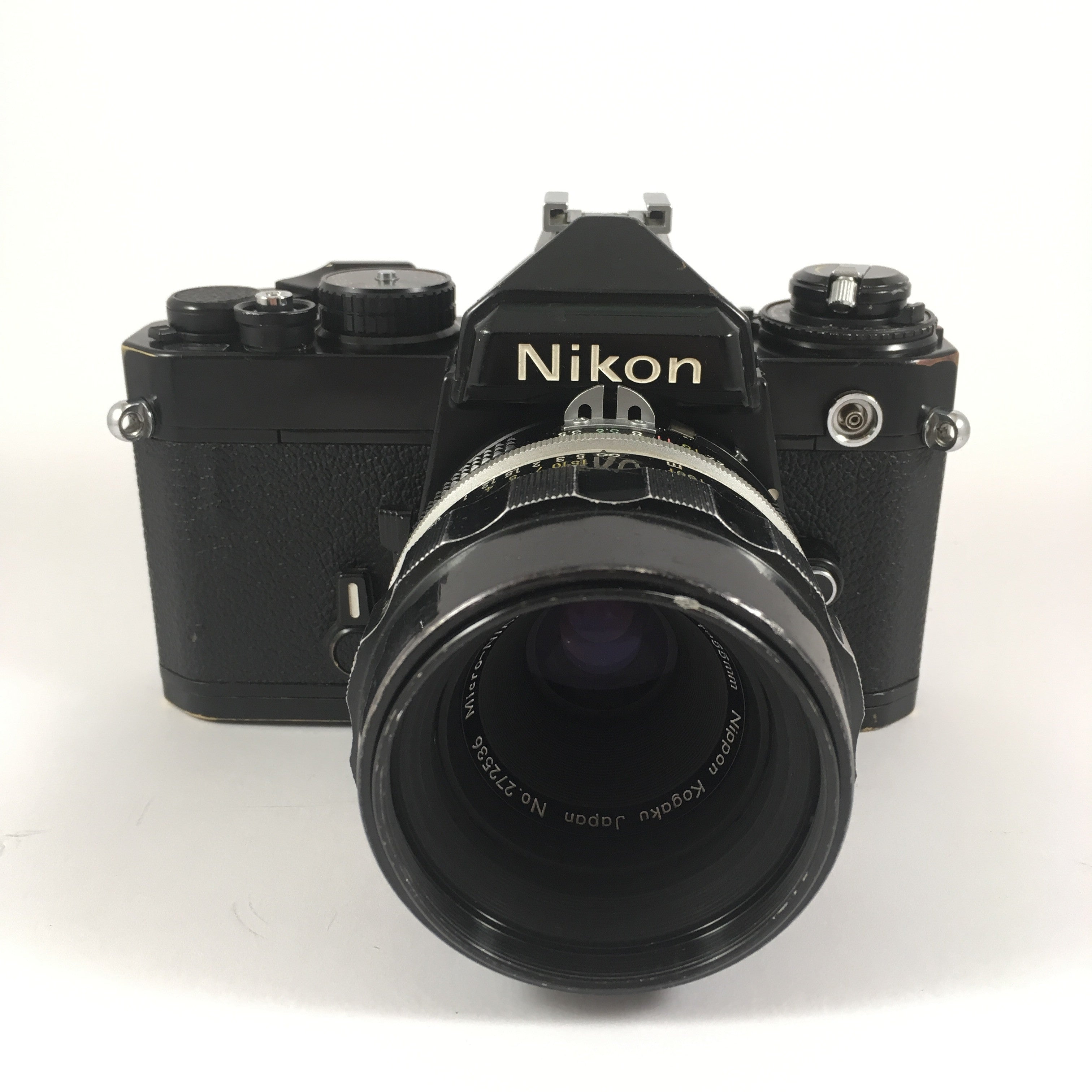 Nikon FE Noir & Micro-Nikkor 55mm 3.5