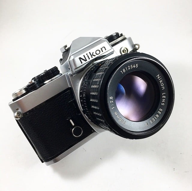 Nikon FE & Series E 100mm 2.8