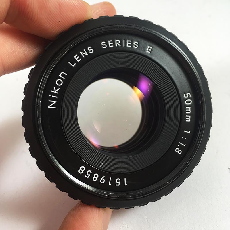 Nikon FE & Series E 50mm 1.8