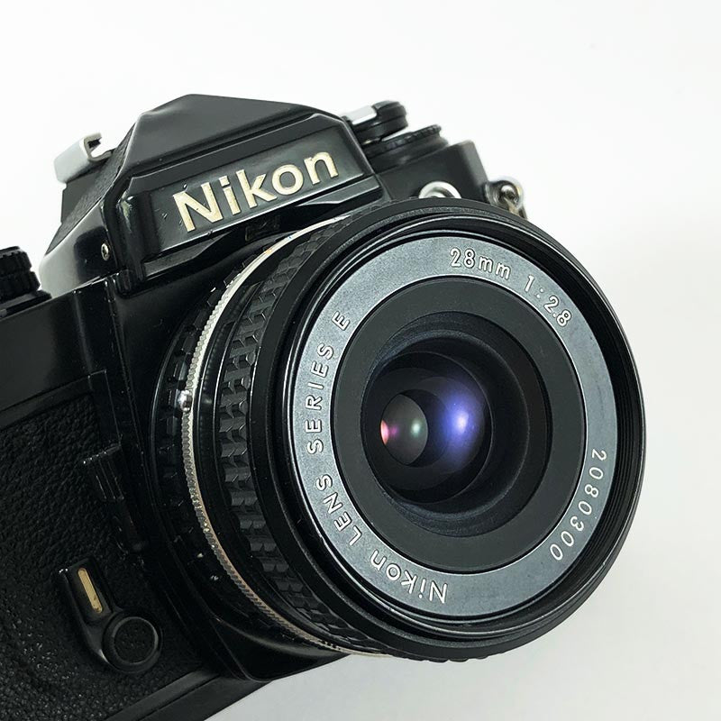 Nikon FE2 Black & 28mm 2.8