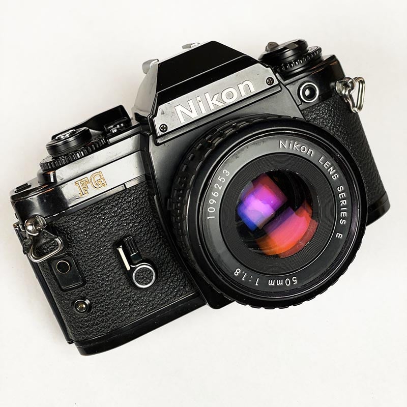Nikon FG Noir & Series E 50mm 1.8