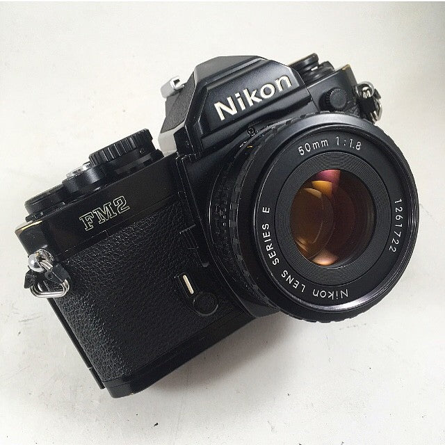 Nikon FM2 Noir & Series E 50mm 1.8
