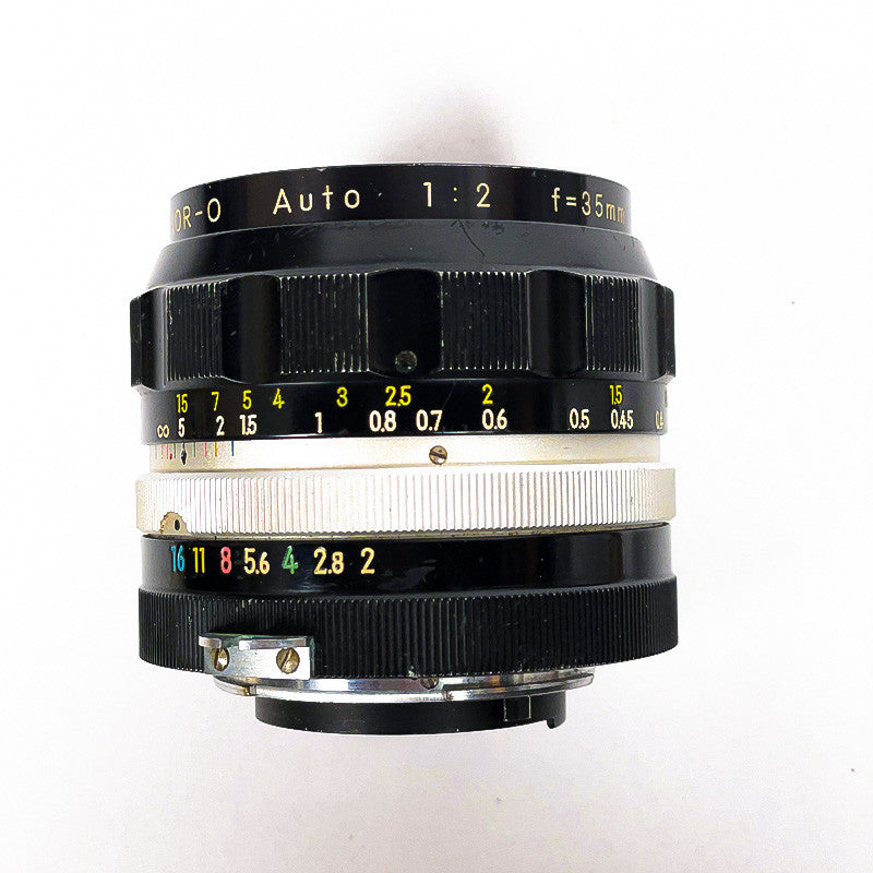 Nikon Nikkor-O 35mm 2 Non-Ai