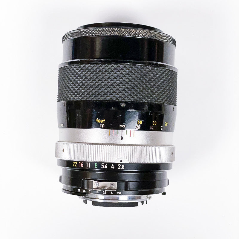 nikon nikkor 135mm 2.8 tele objectif lens ancien vintage ai photographie photo argentique pellicule film