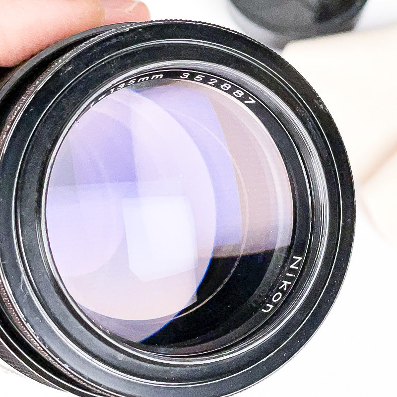 nikon nikkor 135mm 2.8 tele objectif lens ancien vintage ai photographie photo argentique pellicule film