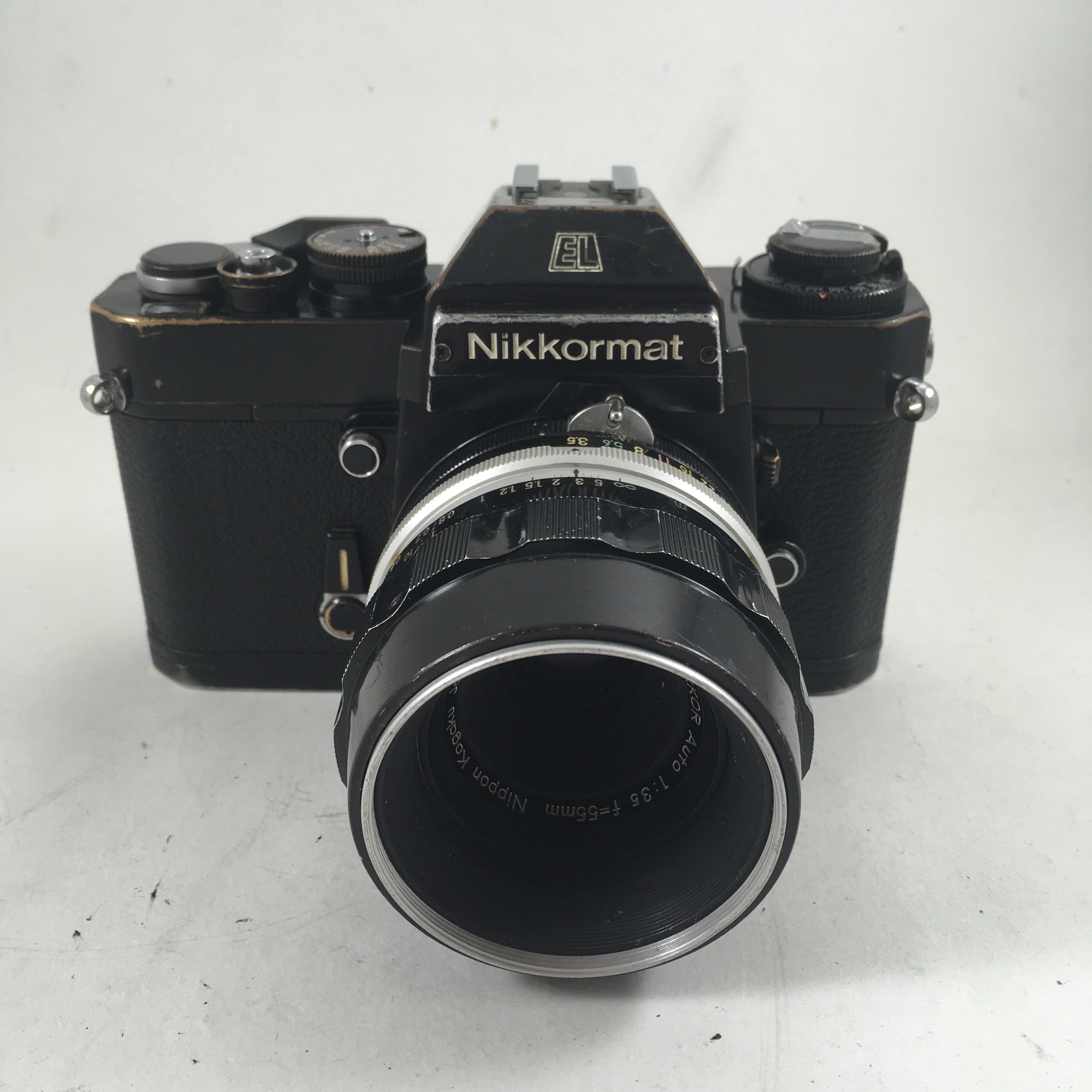 Nikon Nikkormat EL & Micro-Nikkor 55mm 1:3.5