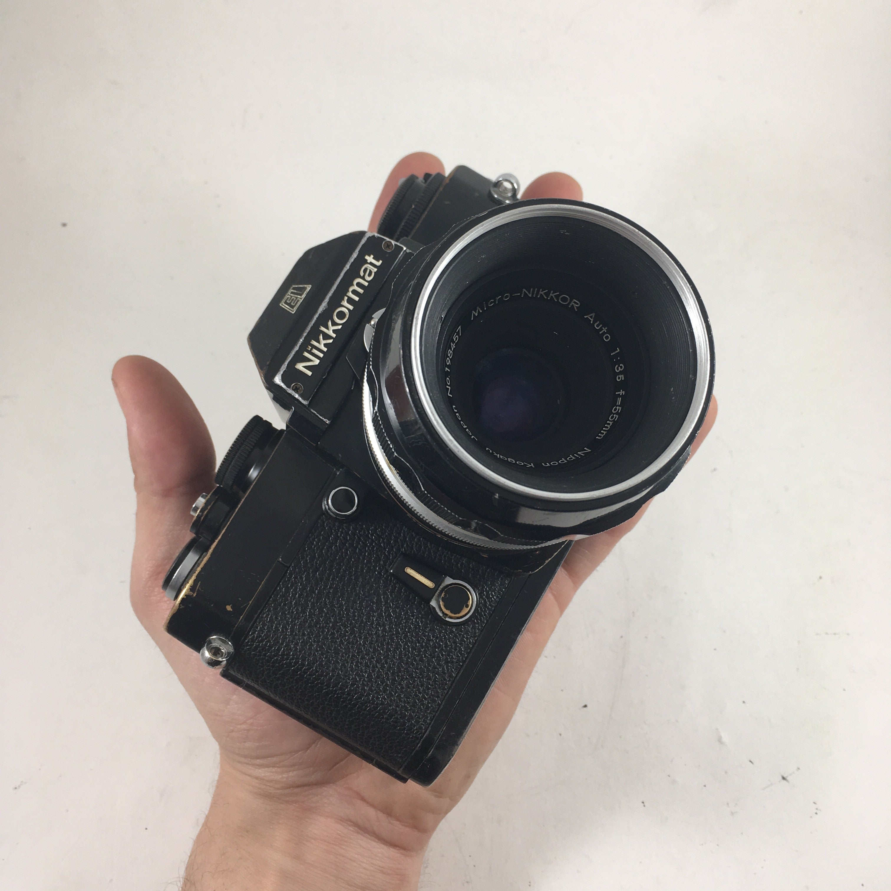 Nikon Nikkormat EL & Micro-Nikkor 55mm 1:3.5