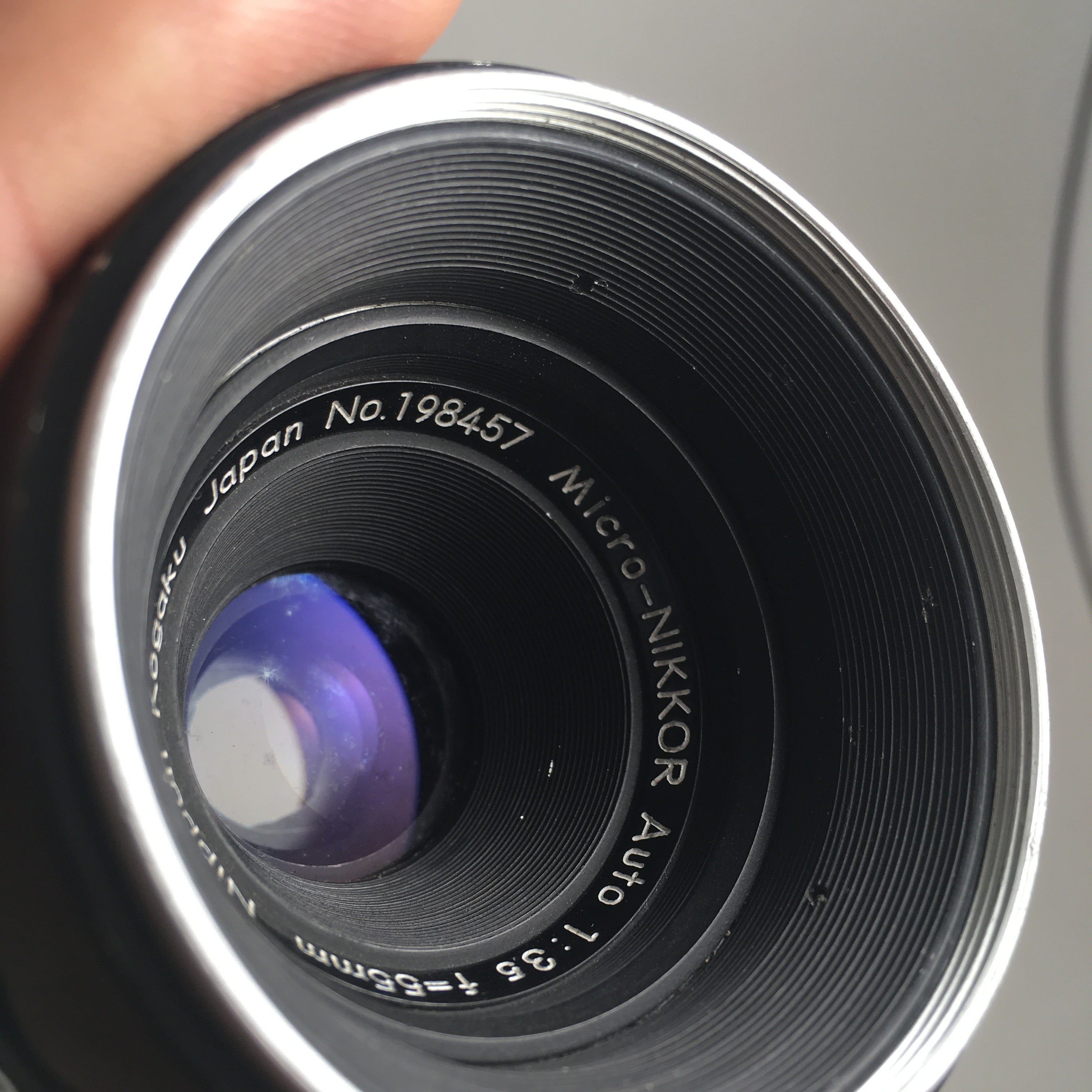 Nikon Nikkormat EL & Micro-Nikkor 55mm 1:3.5