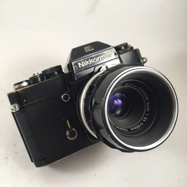 Nikon Nikkormat EL & Micro-Nikkor 55mm 1:3.5