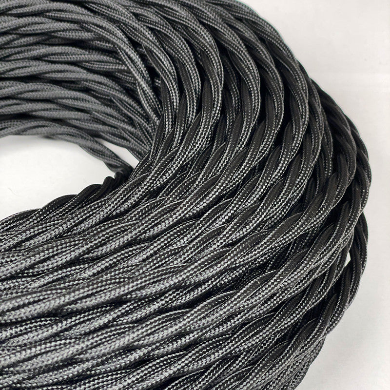 Noir Torsadé 3 * 1.5mm