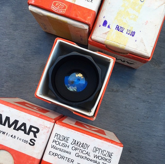 Objectif Agrandisseur Amar 105mm 4.5 1980