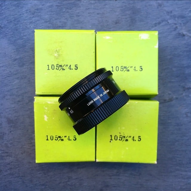 Objectif Agrandisseur Japan 105mm 4.5 1980