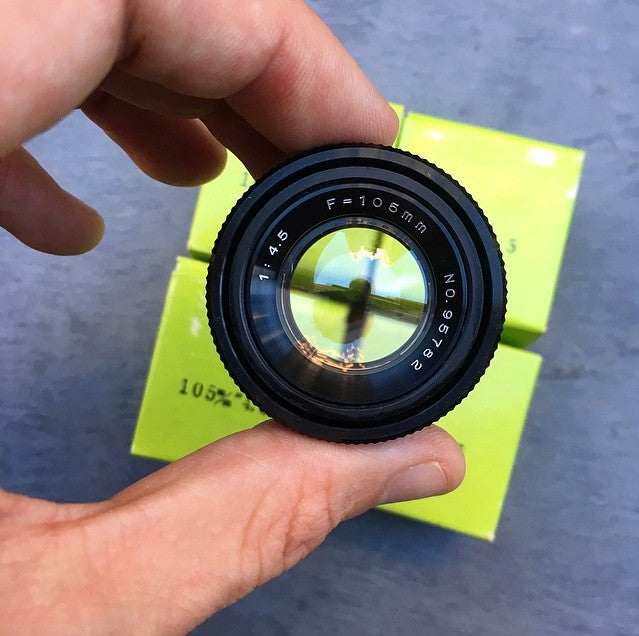Objectif Agrandisseur Japan 105mm 4.5 1980