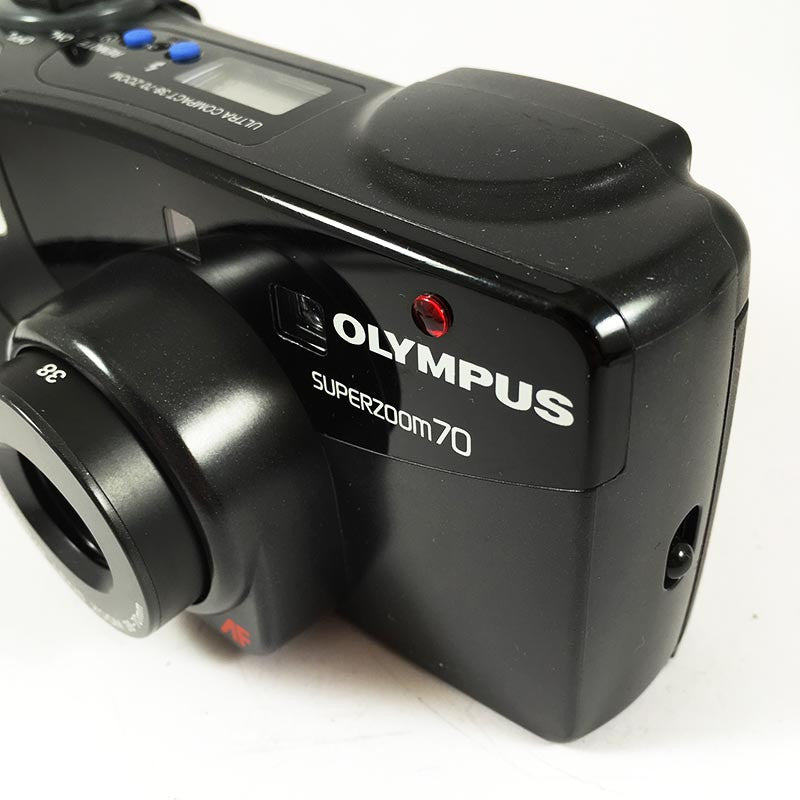 olympus af superzoom 70 zoom point and shoot ancien vintage 38-70mm  argentique 1993 compact camera boite