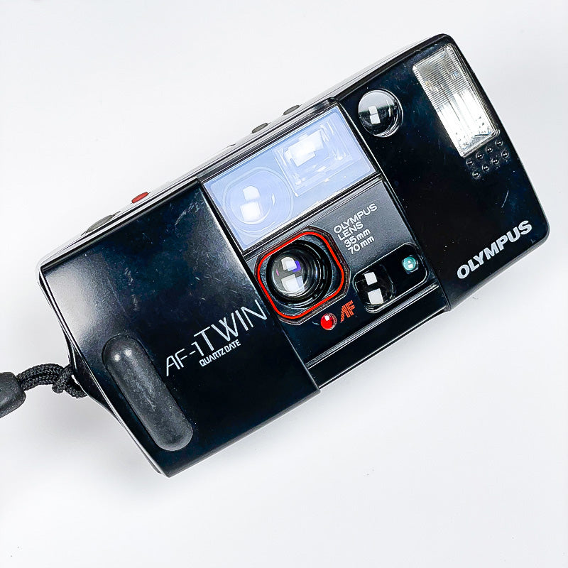 olympus af-1 twin compact point and shoot ancien vintage photo photographie film argentique pellicule 135 35mm 24x36 