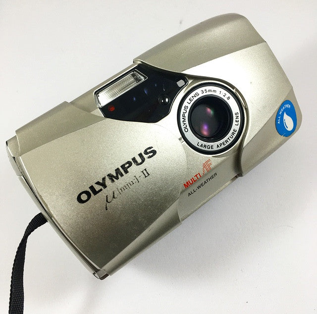 Olympus MJU 2 Argent 35mm 2.8