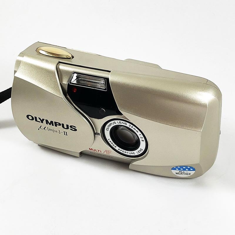 Olympus MJU 2 Champagne 35mm 2.8
