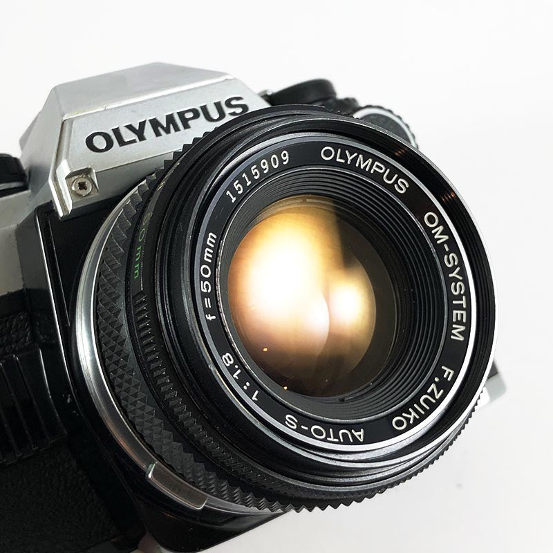 Olympus OM10 Manual Adapter & 50mm 1.8