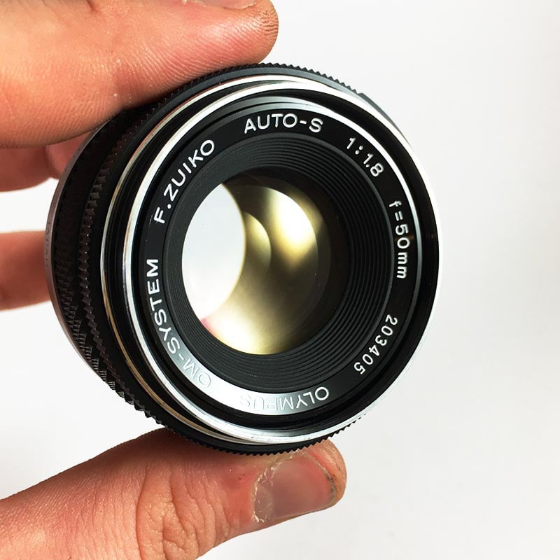 Olympus OM10 Manual Adapter & Zuiko 50mm 1.8