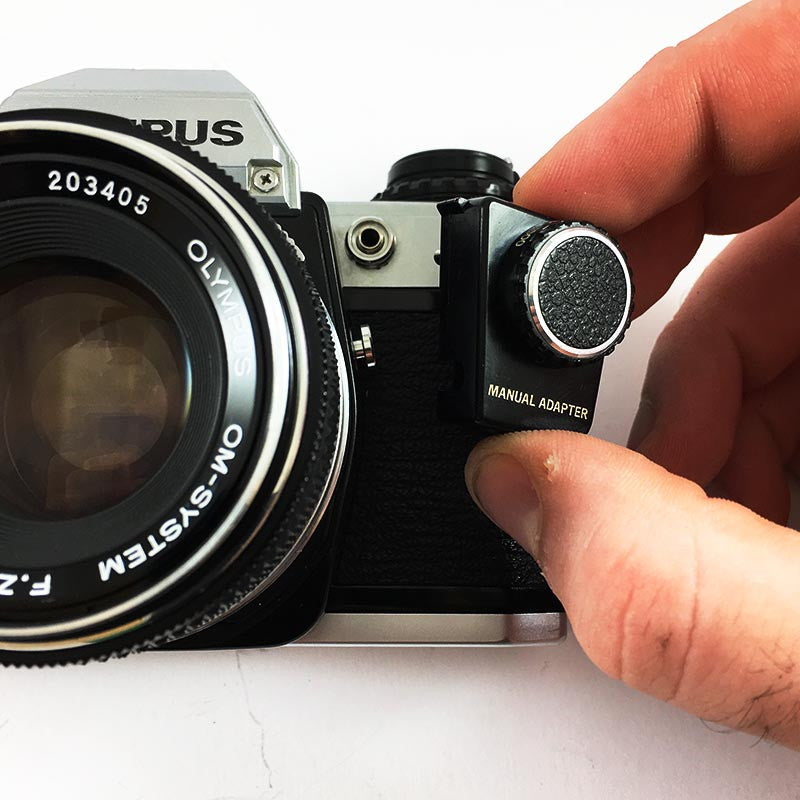 Olympus OM10 Manual Adapter & Zuiko 50mm 1.8