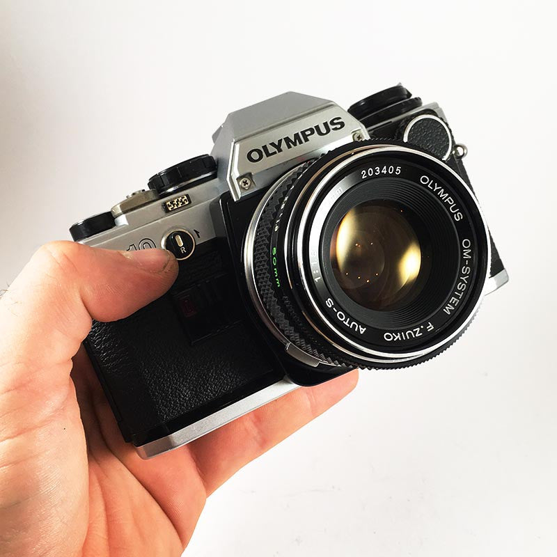 Olympus OM10 Manual Adapter & Zuiko 50mm 1.8