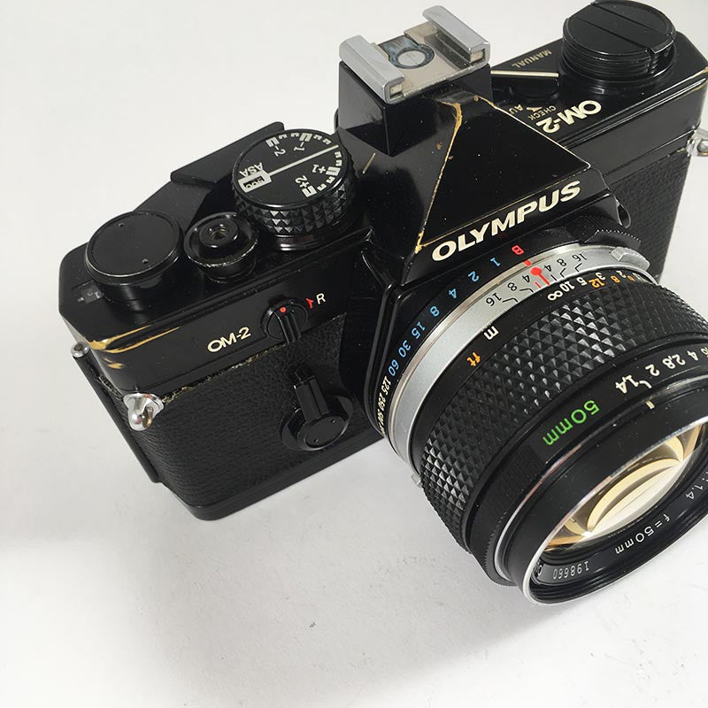Olympus OM2 Black & 50mm 1.4