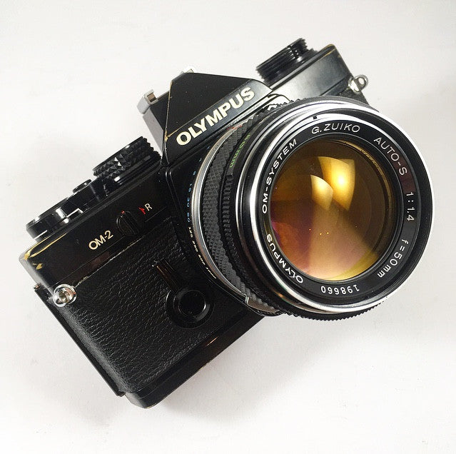 Olympus OM2 Black & 50mm 1.4