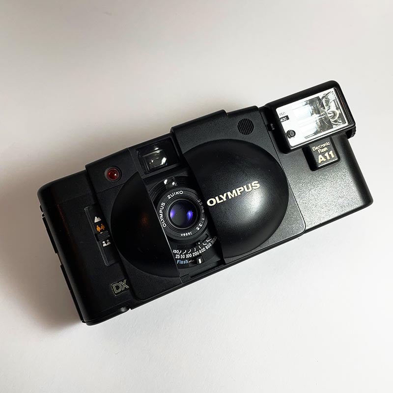 Olympus XA3 & A11 Flash Zuiko 35mm 3.5