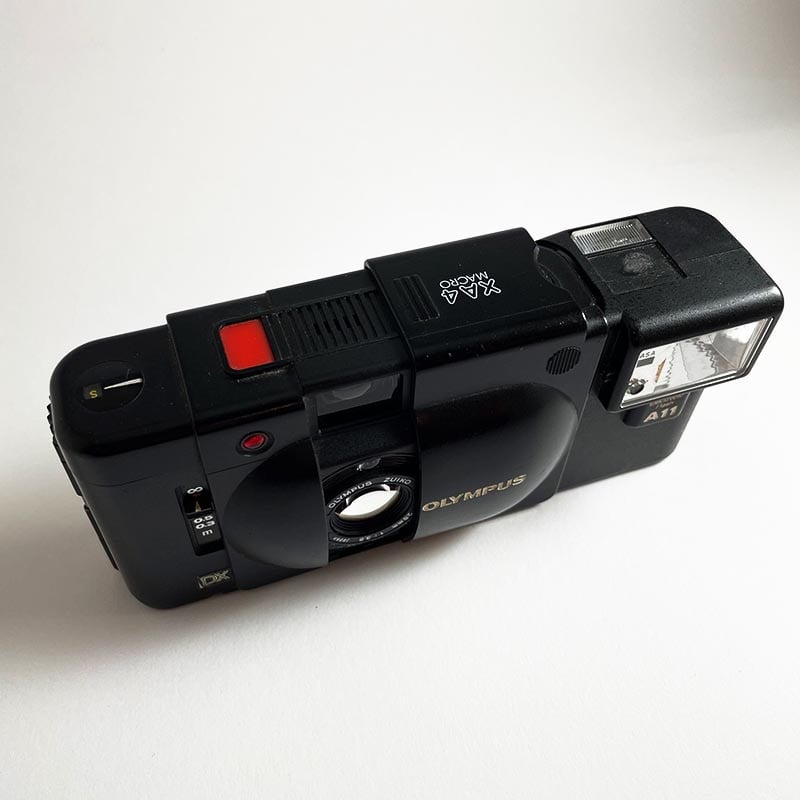 Olympus XA4 & A11 Flash Zuiko 28mm 3.5