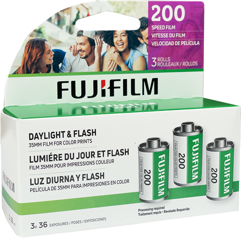 fuji fujifilm 200 argentique pellicule film 135 24x36 appareil photo photographie argentique 35mm pack 3
